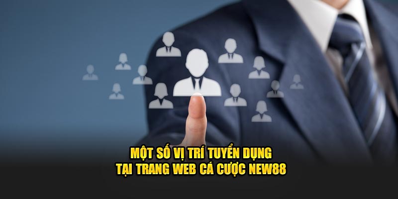 Một số vị trí tuyển dụng tại trang web cá cược New88 Một số vị trí tuyển dụng tại trang web cá cược New88